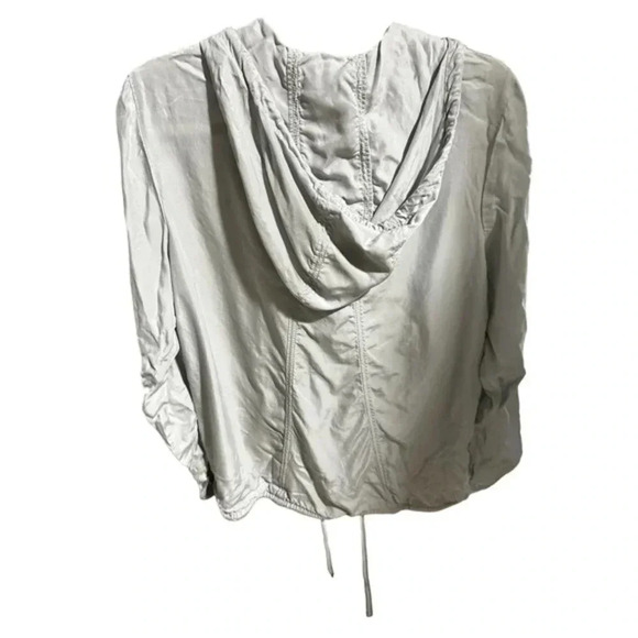 Athleta gray‎ Long Sleeve Full Zip Hoodie Size M - Picture 2 of 4